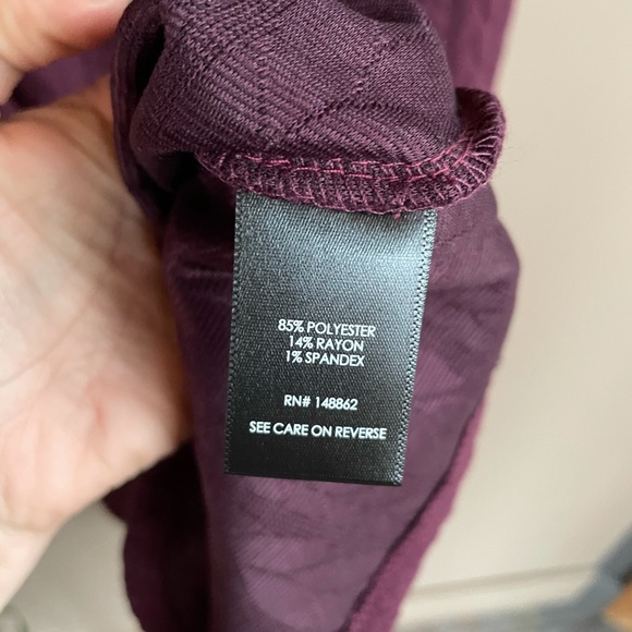 NWT Torrid Cable Knit Fluted Dress Purple size 2X - Picture 6 of 7